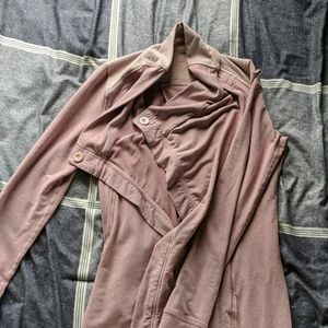 Lululemon cross body wrap sweatshirt/jacket